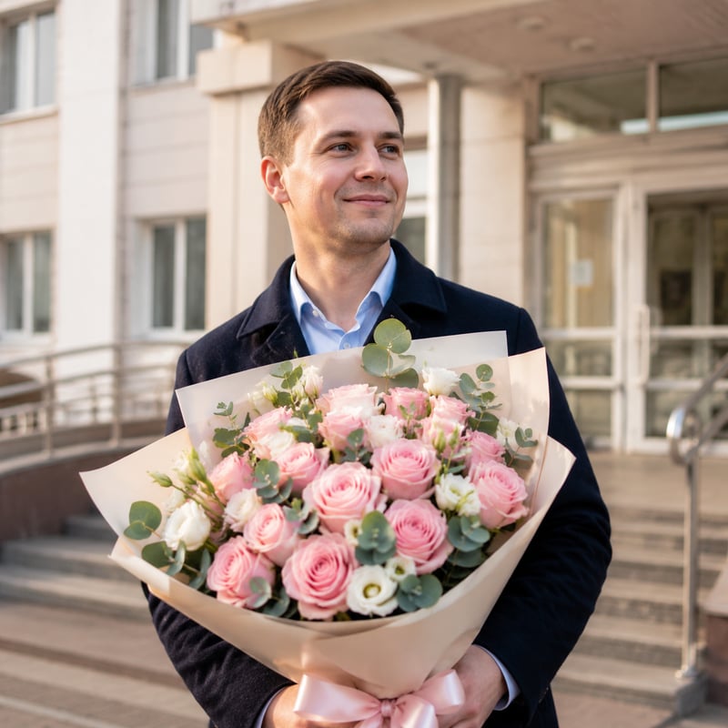 Как выбрать букет на выписку из роддома: гид от мужа, цвета по полу, упаковка, размер — алгоритм за 10 минут